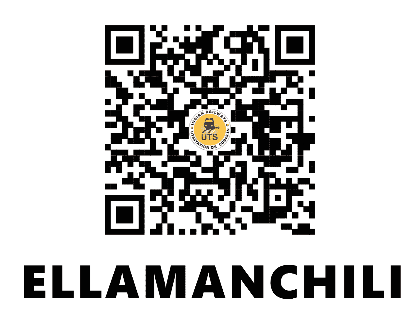 UTS QR Code for ELLAMANCHILI - YLM (SC - ANDHRA PRADESH)